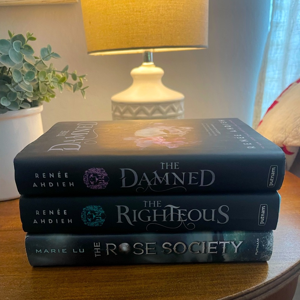 The Righteous, The Damned & The Rose Society book bundle Renee Ahdieh - Marie Lu